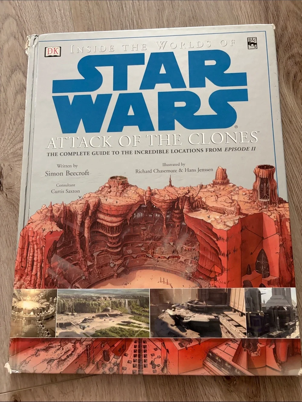STAR WARS: Attack of the Clones Illustrated Guide DK Hardback Book